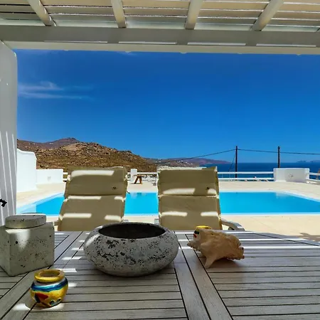 빌라 Royal Blue Villa Mykonos Mykonos Town